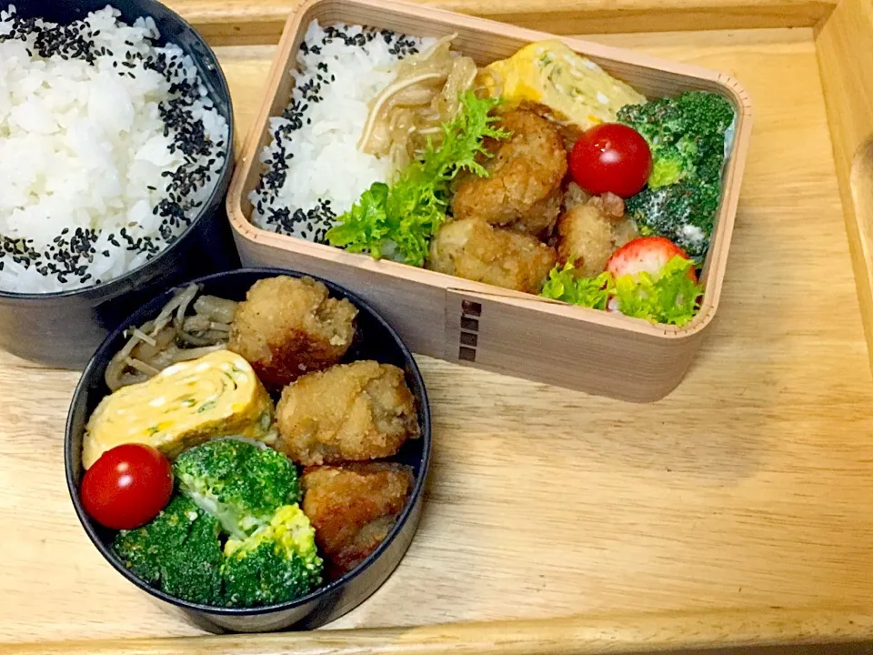 鶏の唐揚げ 弁当|弁当 備忘録さん