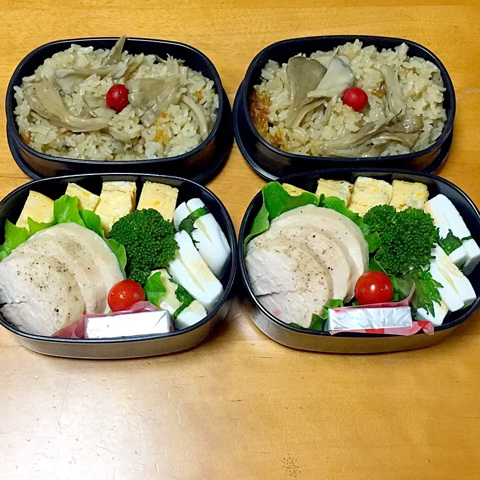 舞茸ごはん弁当(*^^*)|sachiさん