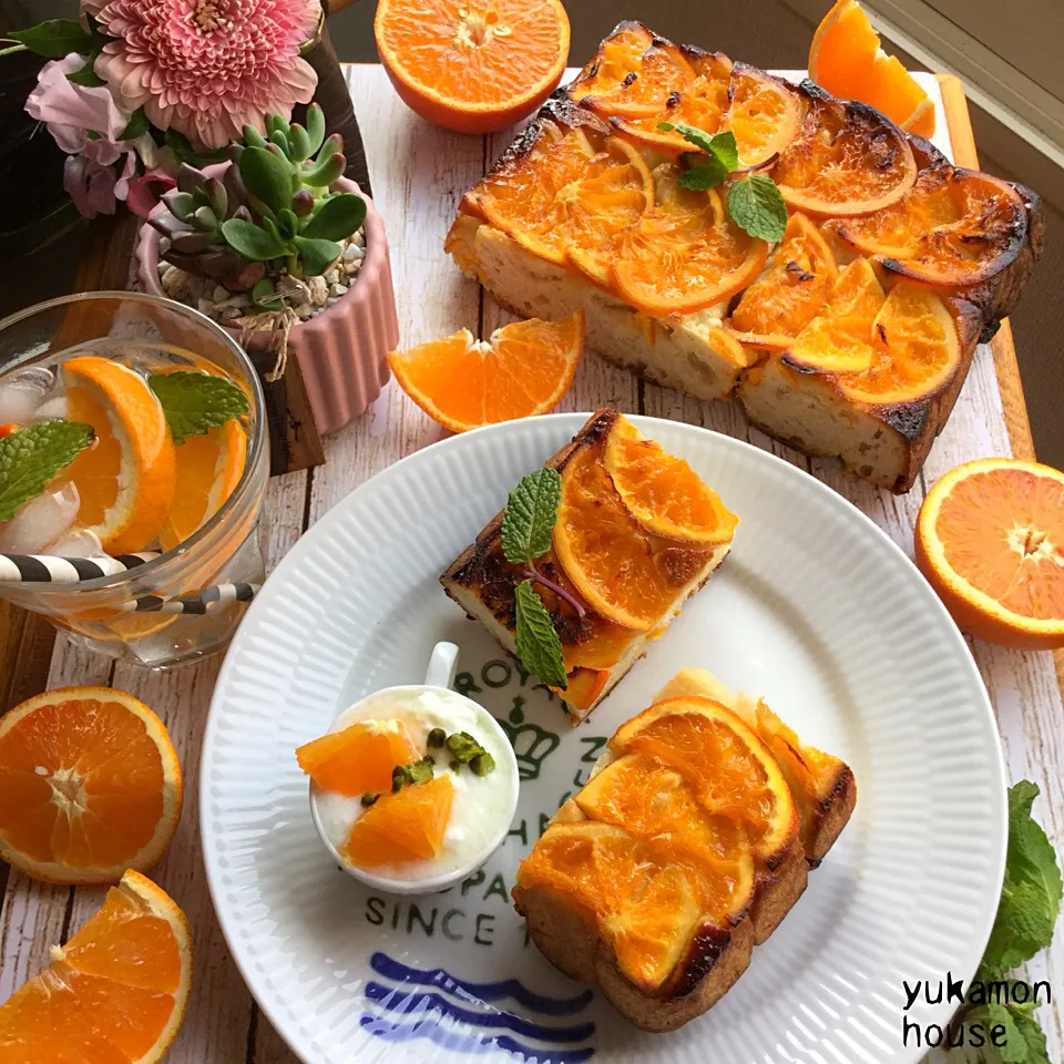 オレンジ🍊パン焼けました🍞
マリネしたオレンジ載せて
マリネしたオレンジ刻んで
オレンジいっぱいです✨
しっかりしたパン生地に
マリネしたオレンジが
ぴったりです✨|ゆかモンさん