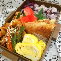 豚プルコギ弁当
#男子高校生のお弁当|あらじんさん