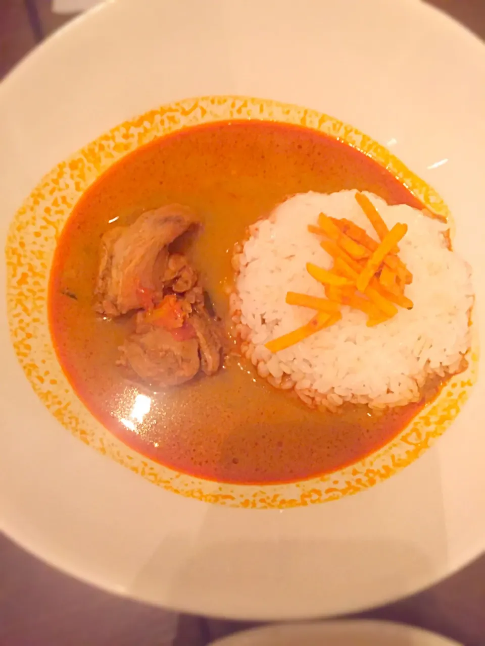 Snapdishの料理写真:CAFE nook   りある#レッドカレー|なすよさん