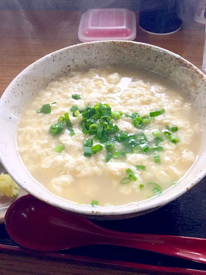 ゆし豆腐そば|ゆいちゃんの父さん