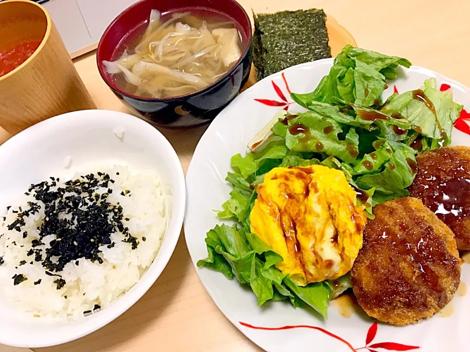 Snapdishの料理写真:4月11日朝食兼昼食|ばぁさんさん