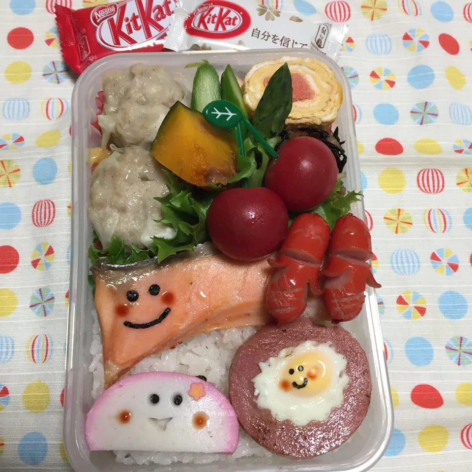 Snapdishの料理写真:2017年4月12日 オレ弁当♪|クッキングおやぢさん