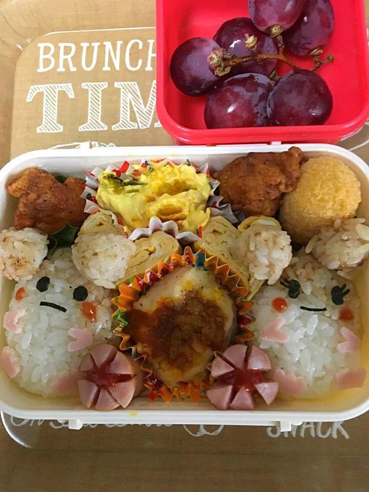 ハムスター⁉︎弁当
#キャラ弁 #学童弁当 #ハムスター#お弁当ラスト|こむぎさん