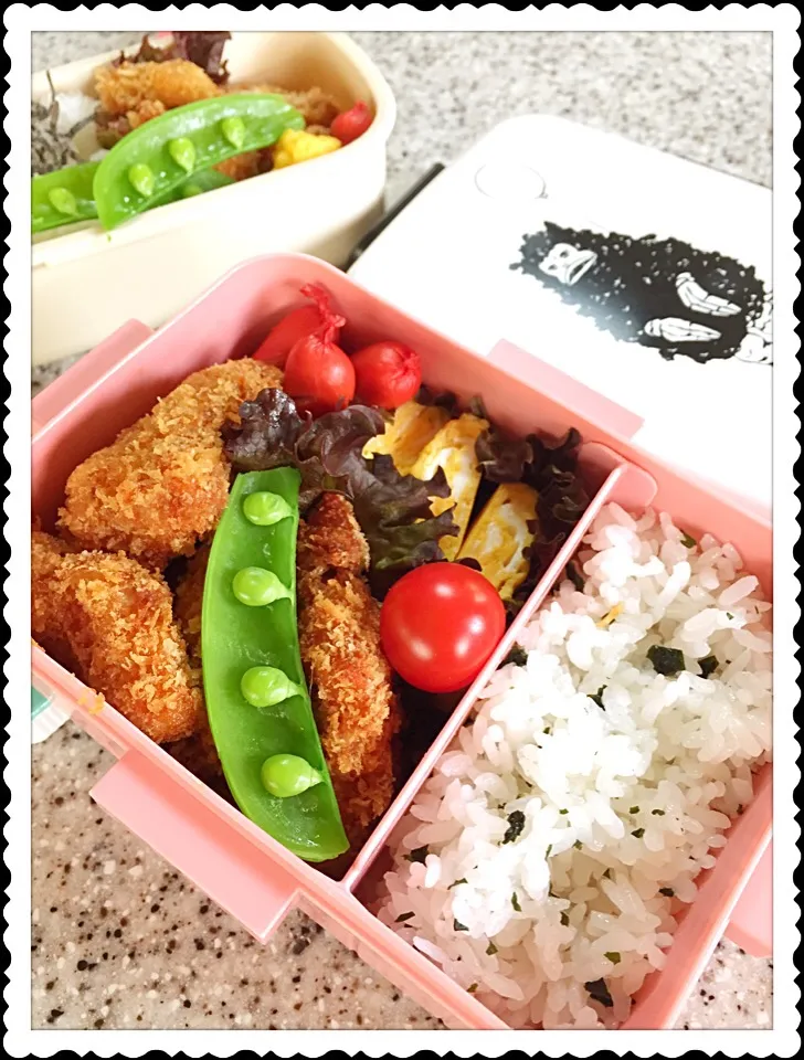 Snapdishの料理写真:今日の娘っちの お弁当|えみちさん