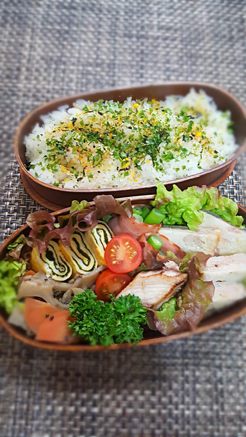 今日のお弁当🎵　蓮根はさみ揚げ🐷🐷🐷|クッキングオヤジさん