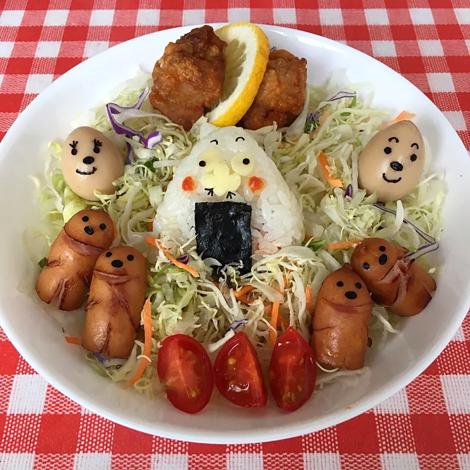 Snapdishの料理写真:森の仲間達🥗|＊ゆみしぼり＊さん