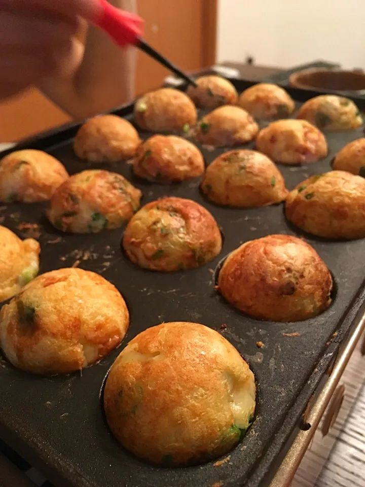 たこ焼きパーティー🎉|河田 こころさん