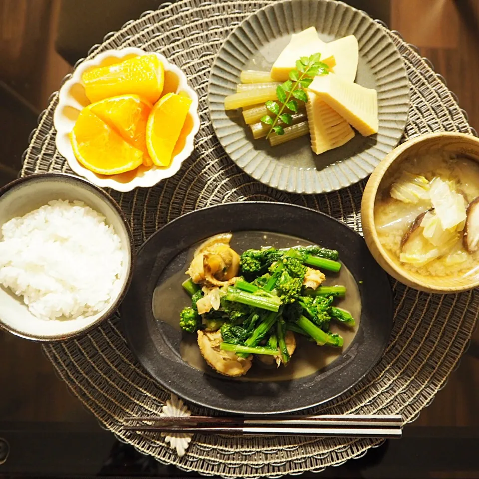 Snapdishの料理写真:まだまだ春の食卓🍀|はらしおりさん