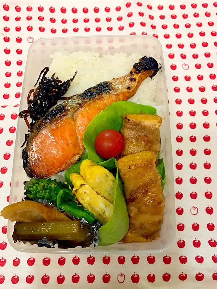 4月13日お弁当。#魚#常備菜|Kumi Satouさん