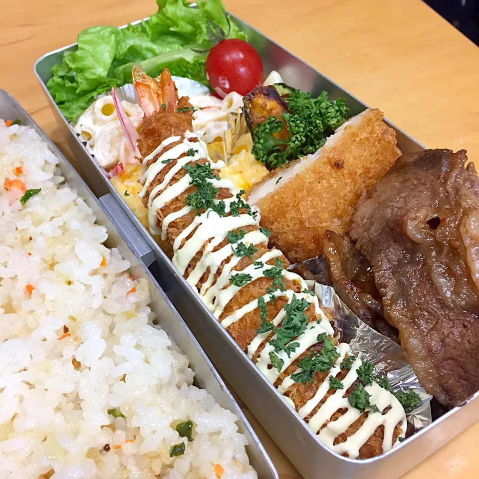 今日の親父弁当！|沖縄「ピロピロ」ライフさん