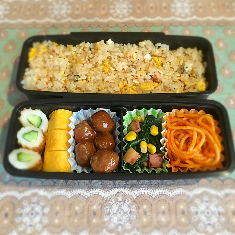 中1 男子弁当🍱|チビミミさん