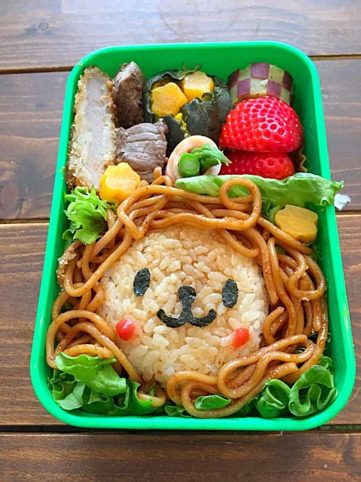 Snapdishの料理写真:#ライオン弁当🦁|ともさん