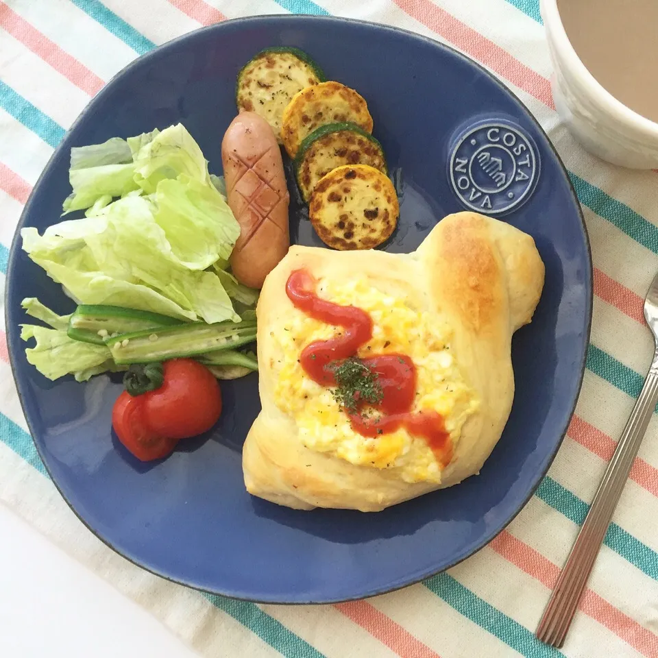 朝ごはん＊たまごパン|るでぃべいかりーさん