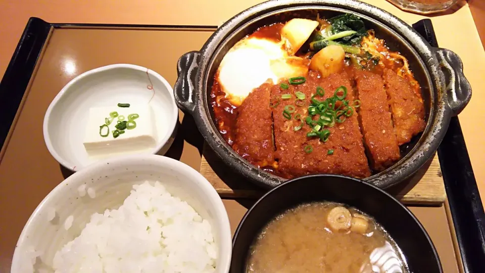 味噌かつ煮定食|am ordさん