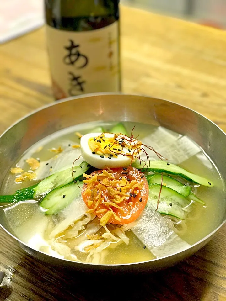 日韓料理店あきさんの
冷麺|シュトママさん