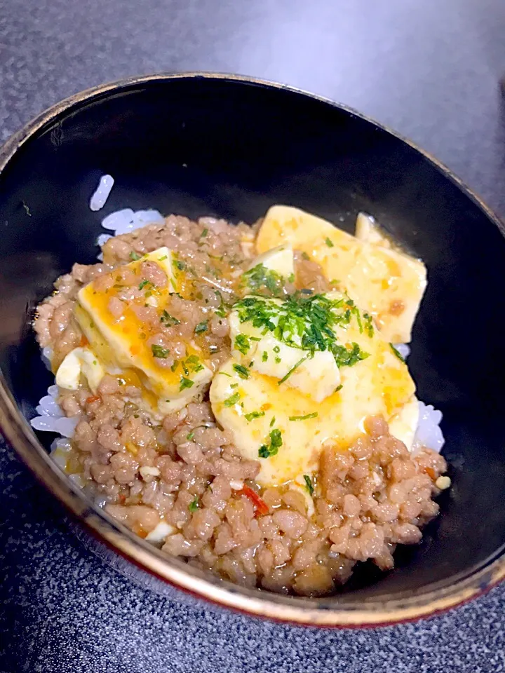 麻婆豆腐丼🍽|Yurie@さん