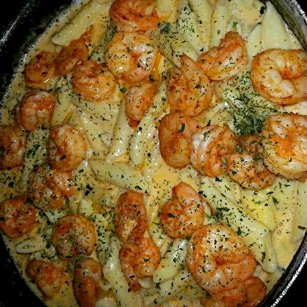 My Sister makes the Best Shrimp Alfredo #Seafood #Dinner #Pasta #Main dish|Alisha GodsglamGirl Matthewsさん