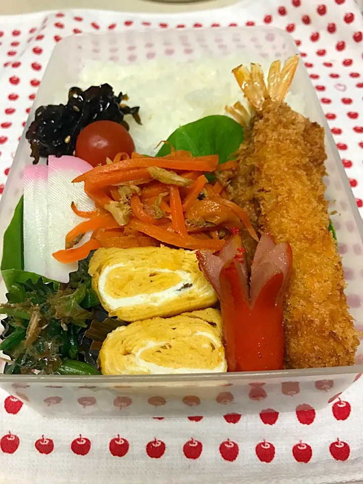 Snapdishの料理写真:4月14日お弁当。|Kumi Satouさん