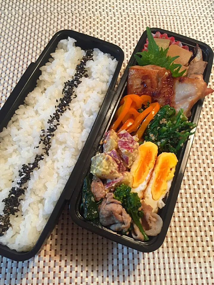 4/14  お弁当♪

#お弁当 #詰め込み弁当 #お弁当の記録|さちさん