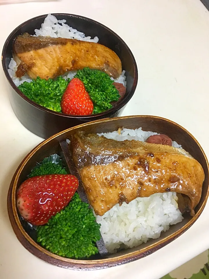 今日の2人のお弁当|うさママさん