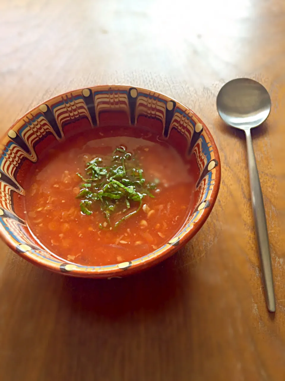 トマトとレンズ豆の美肌スープ

お出汁もお野菜からのみで美味しく出来ます。隠し味は麦みそ‼️

#マクロビ #レンズ豆#トマトスープ
#麦みそ|Shiho Nakayamaさん