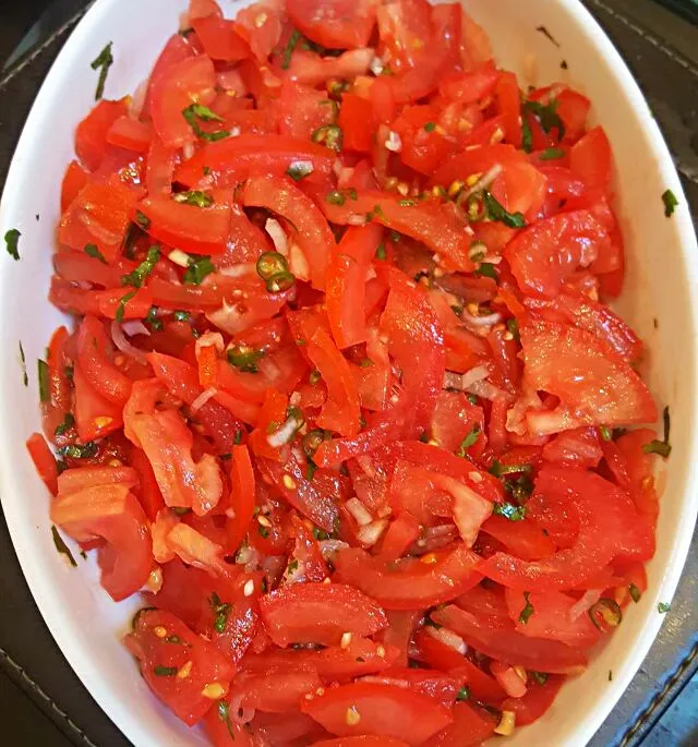 Tomato Salad🍅🍅|Shaguftaさん