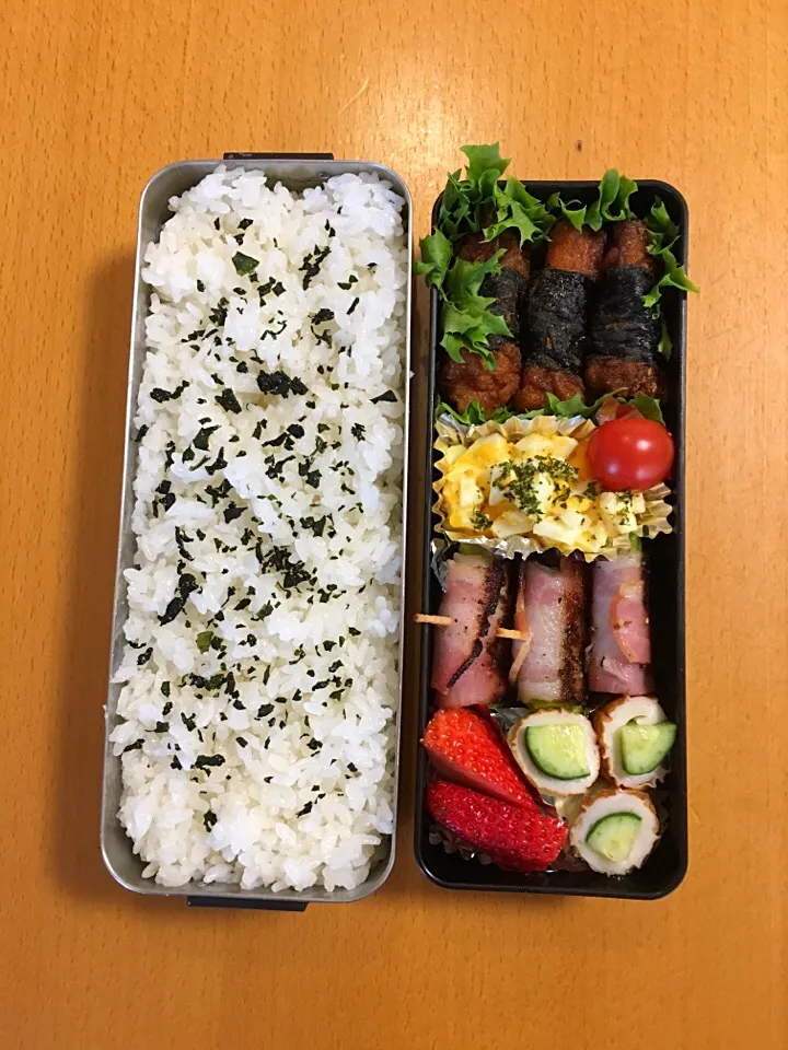 今日のお弁当♡2017.4.15.|kimikimiさん