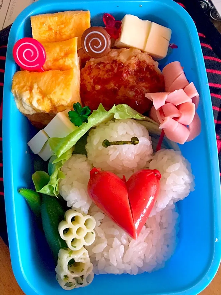 月に一度の愛情弁当
#ベイマックス
#キャラ弁|りこりんさん