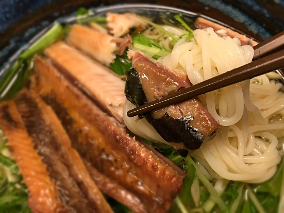 さんまの煮付薬味そうめん6|半田手延べそうめんの店 阿波や壱兆さん