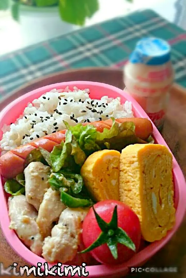 #主婦の昼家弁当🍱🍴
土曜日…のんびり春風吹く
     😊🍀💓   昼家弁当🍱🍴…|kimi=kimi🌼Kitchenさん