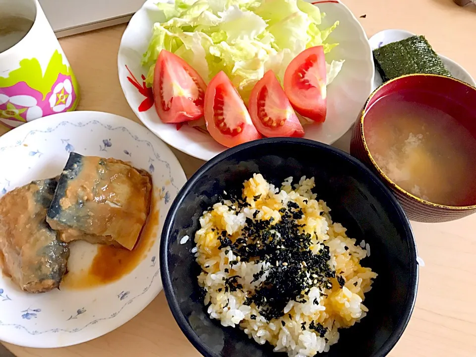 4月15日朝食兼昼食|ばぁさんさん