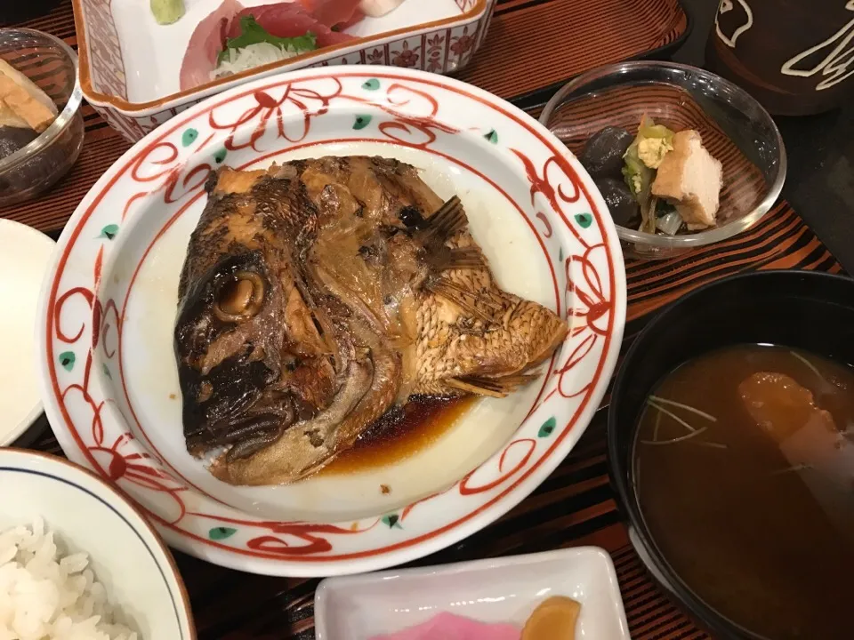 鯛かぶと煮ランチ|takashiwagaさん