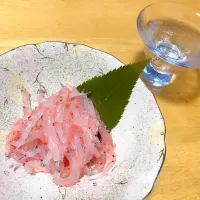 Snapdishの料理写真:桜葉白魚|かいじゅう☆さん