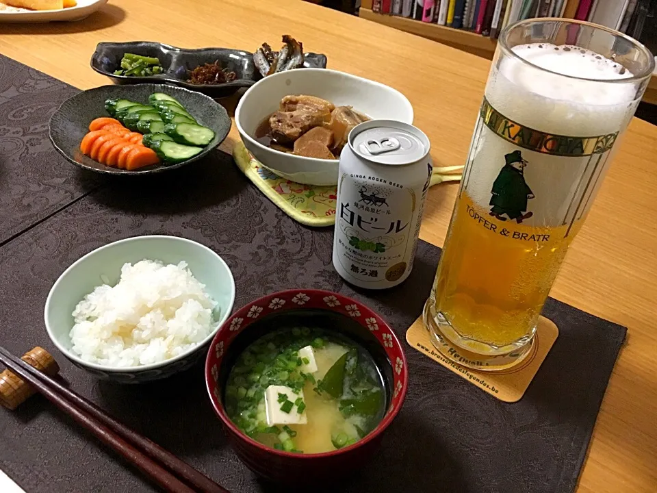 今晩の食卓🍺|csigapogiさん