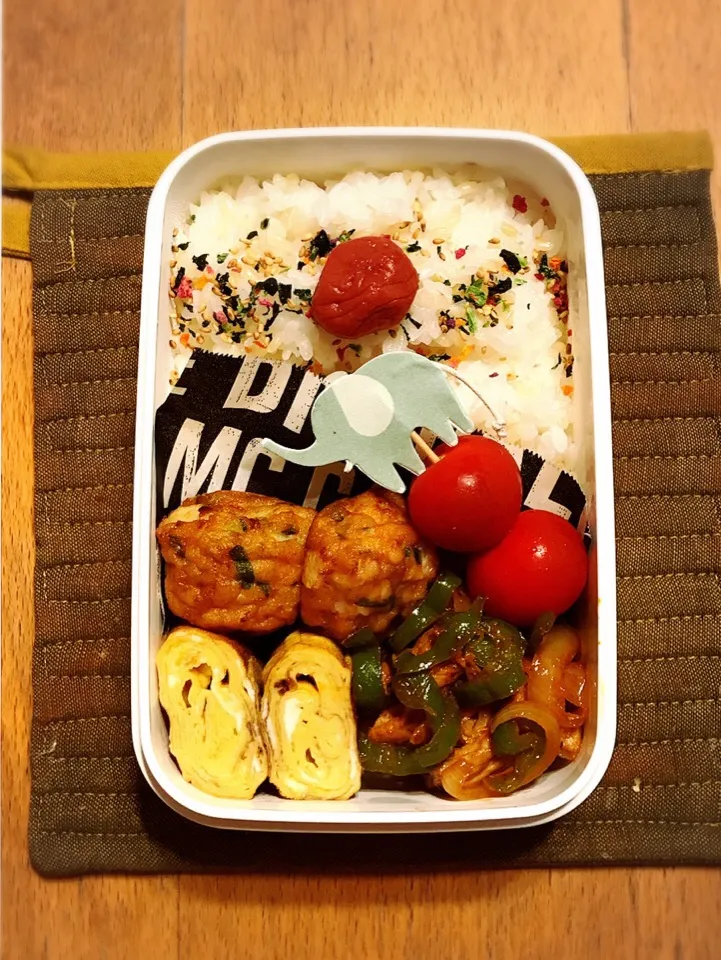 ポークチャップ弁当🍱
#弁当 #中学生男子弁当 #お弁当|ちっくんさん