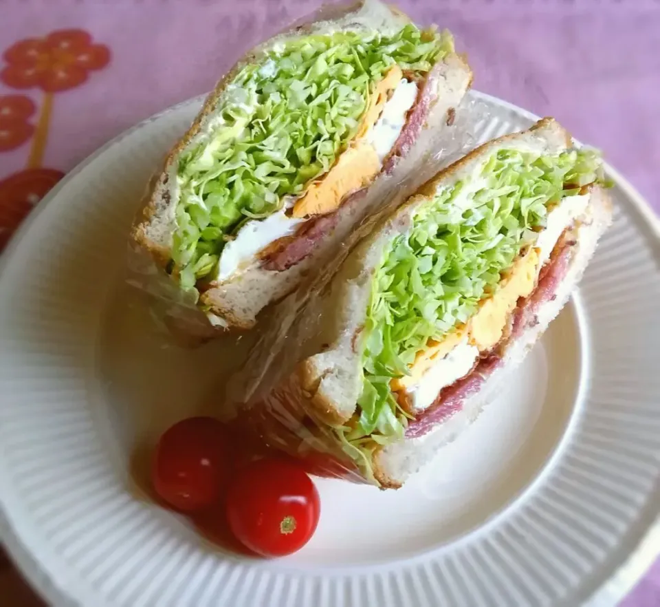 朝餉は沼サンド|ヴェローナのパン屋さんさん