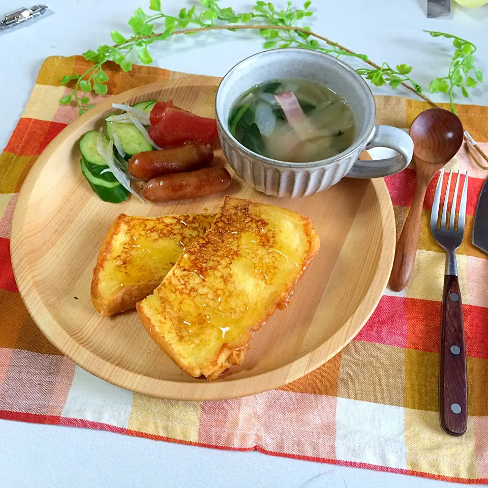 朝食🌼フレンチトースト|hina＊管理栄養士さん