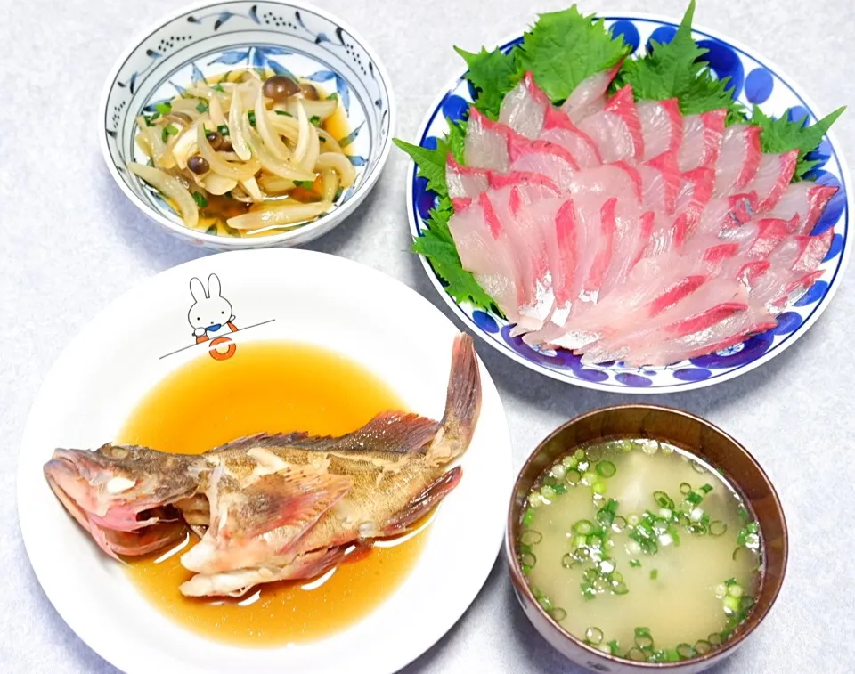 釣れた魚で晩ご飯|Orie Uekiさん