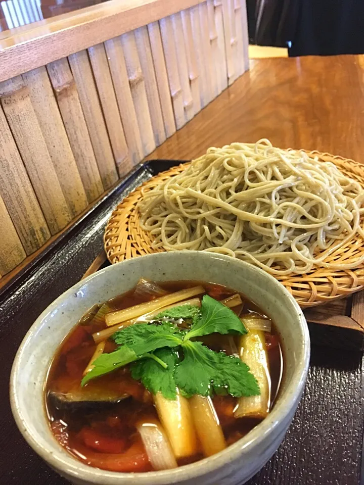 完熟トマトのナスのセイロ|沼澤宏幸さん