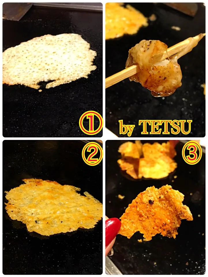 名古屋オフ会に乱入して作った料理 焼きチーズせんべい|佐野未起さん