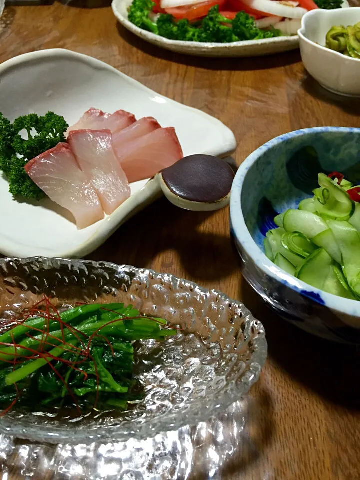 Snapdishの料理写真:肴…♪カンパ〜イ🍻|keikoさん