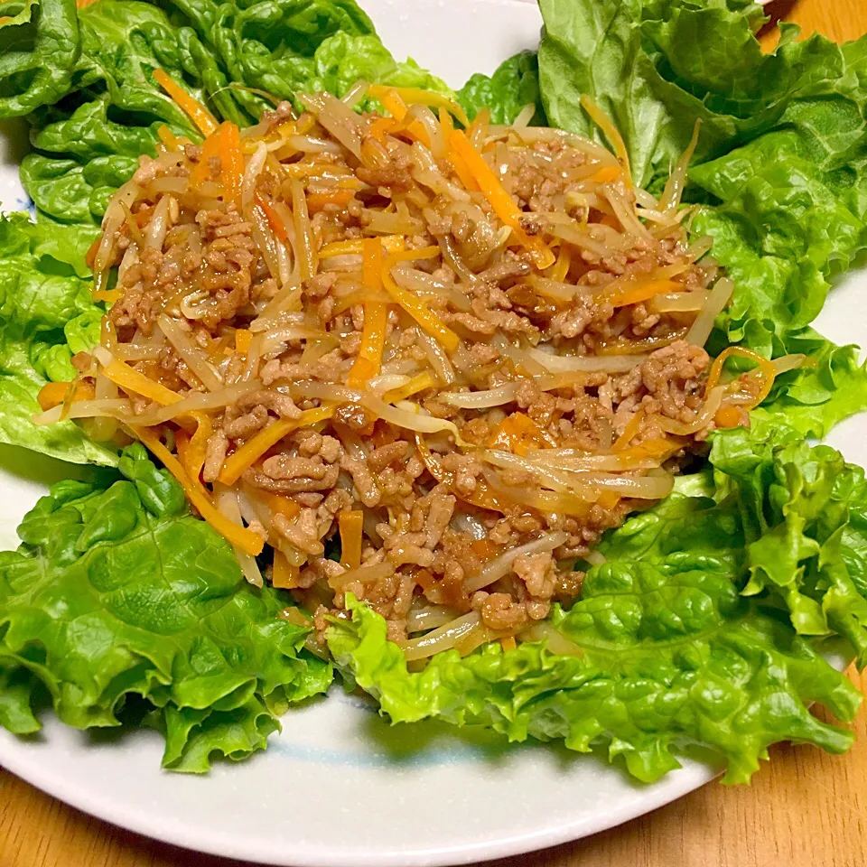 もやしのにんにく醤油炒め|yumyum😋さん