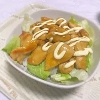 鶏胸肉の照り焼き丼|ルナ号さん