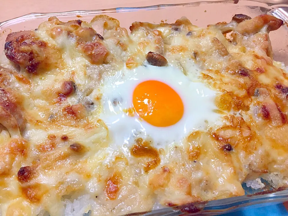 白味噌隠し味のドリア#熱々#隠し味#白味噌|キーナさん