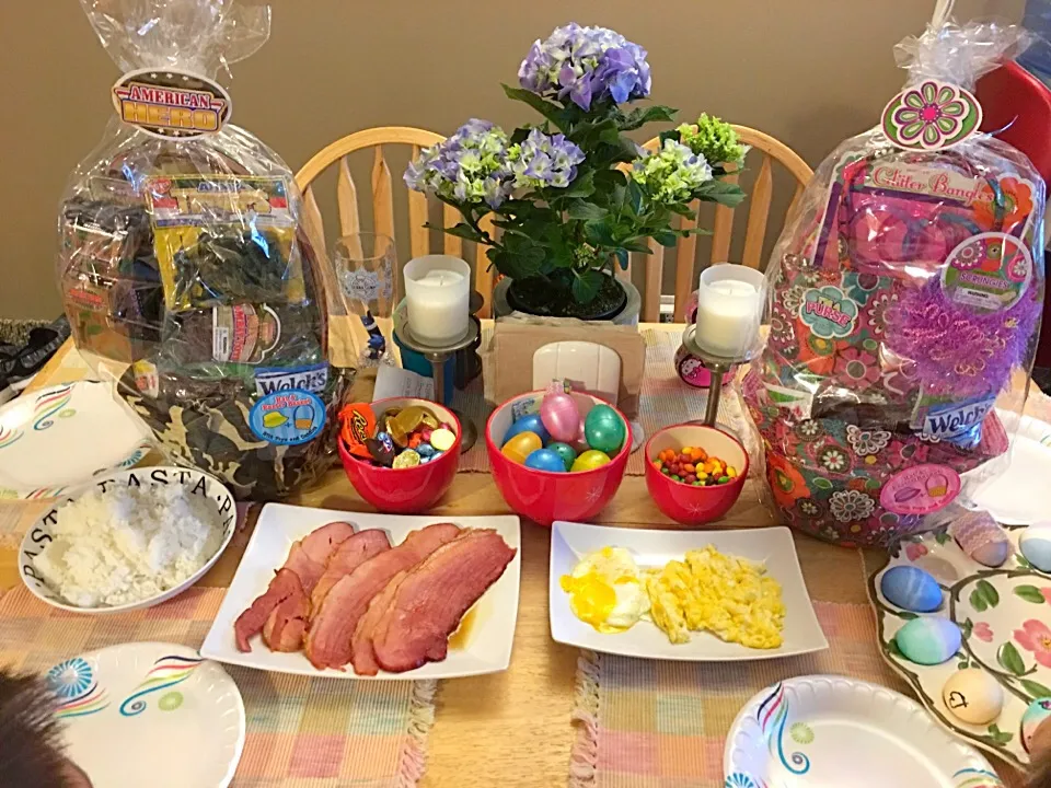 🐣Easter Breakfast🐰
🍖Country Ham & Eggs🍳|🌺IAnneさん