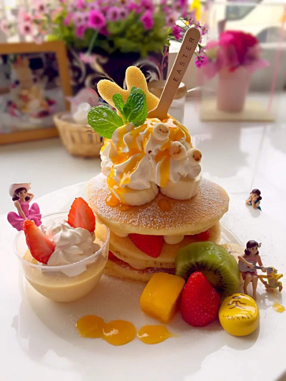 イースターパンケーキ
#パンケーキ 
#イースター|如月 螢さん