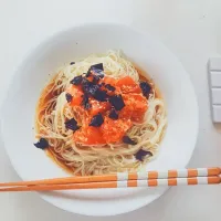 ピリ辛ツナトマトのあっさり素麺|haruさん