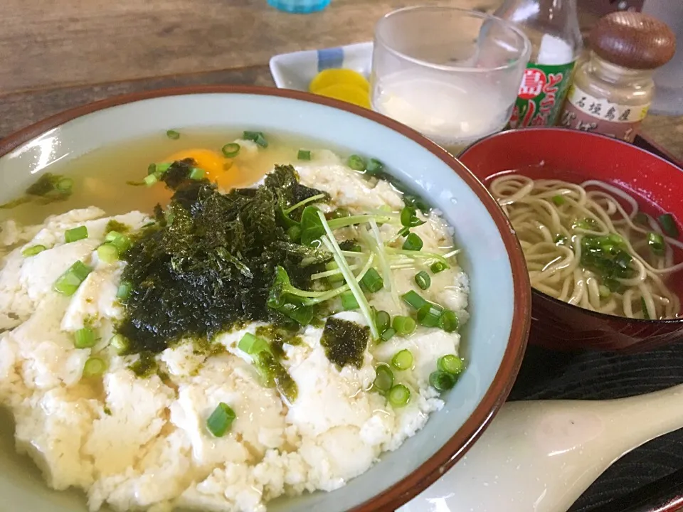 手作り60年とうふの比嘉 ぶっかけゆし豆腐650- 絶品|まる丸 kichenさん